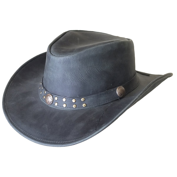 Outback Survival Gear - Buffalo Bill Waxy Cowboy Hat - Black H9102 –  Outback Survival Gear LLC