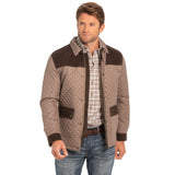 Madison Creek Ingram Diamond Quilted Jacket with Leather Trim FW24