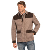 Madison Creek Ingram Diamond Quilted Jacket with Leather Trim FW24