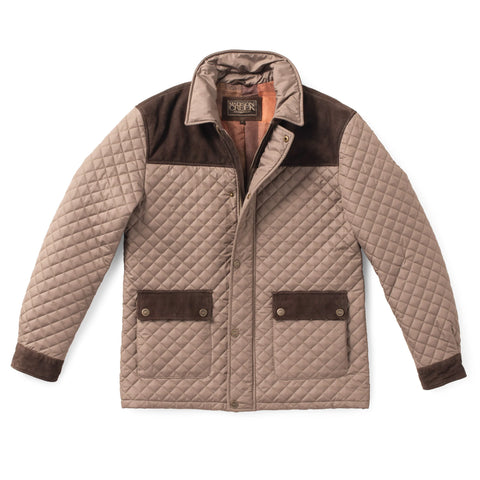 Madison Creek Ingram Diamond Quilted Jacket with Leather Trim FW24